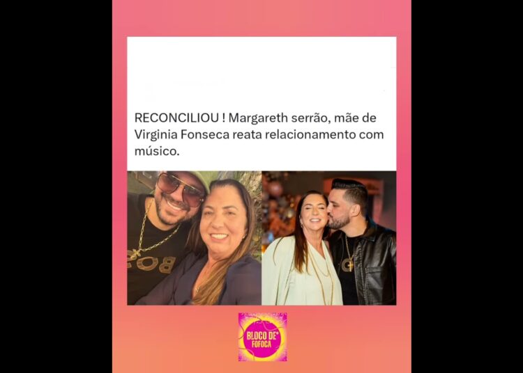 #margarethserrao , mãe de #virginia reata relacionamento com músico. #fofoca #fofocas