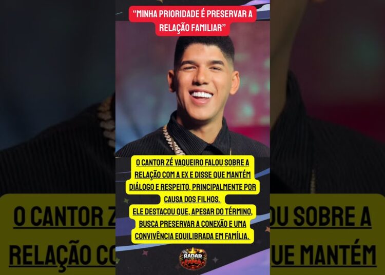ZÉ VAQUEIRO ABRE O JOGO SOBRE RELAÇÃO COM A EX 👀