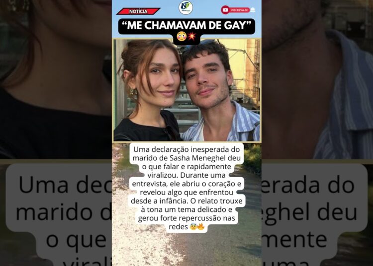 MARIDO DE SASHA FAZ REVELAÇÃO FORTE E CHOCA WEB