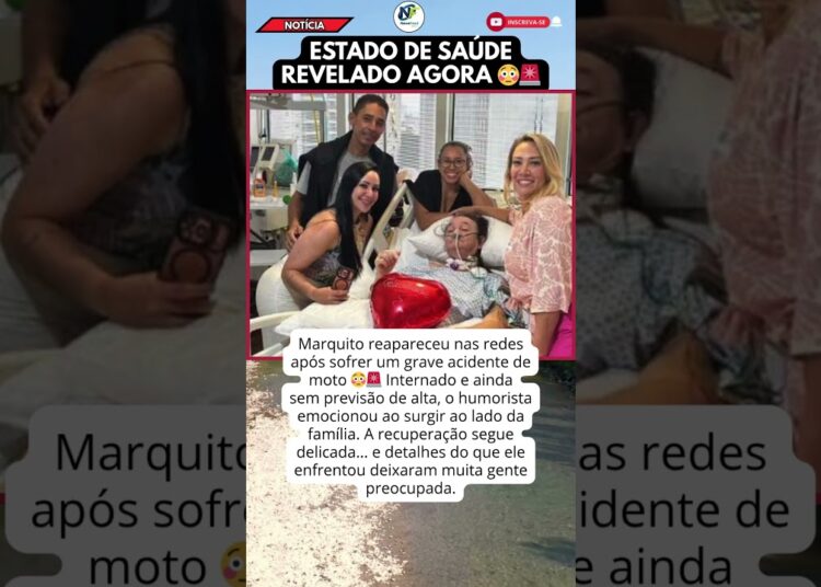 MARQUITO SURGE APÓS ACIDENTE GRAVE E CHOCA FÃS