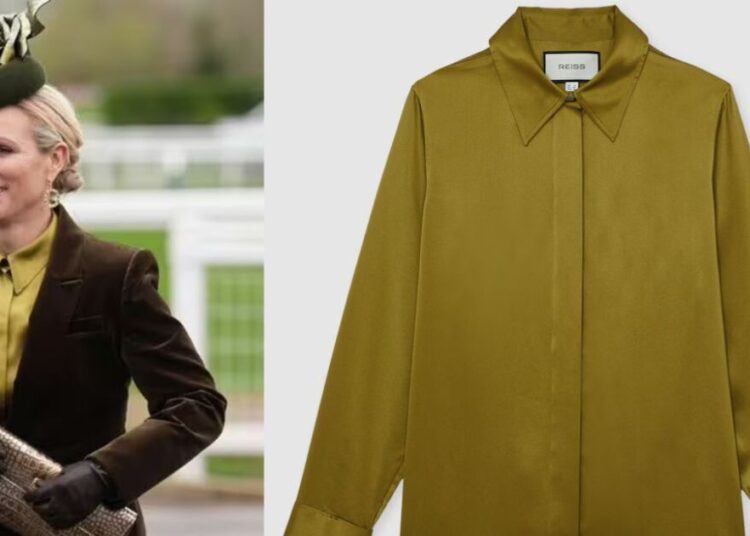 A blusa Reiss de Zara Tindall está agora £ 80 mais barata | Real | Notícias
