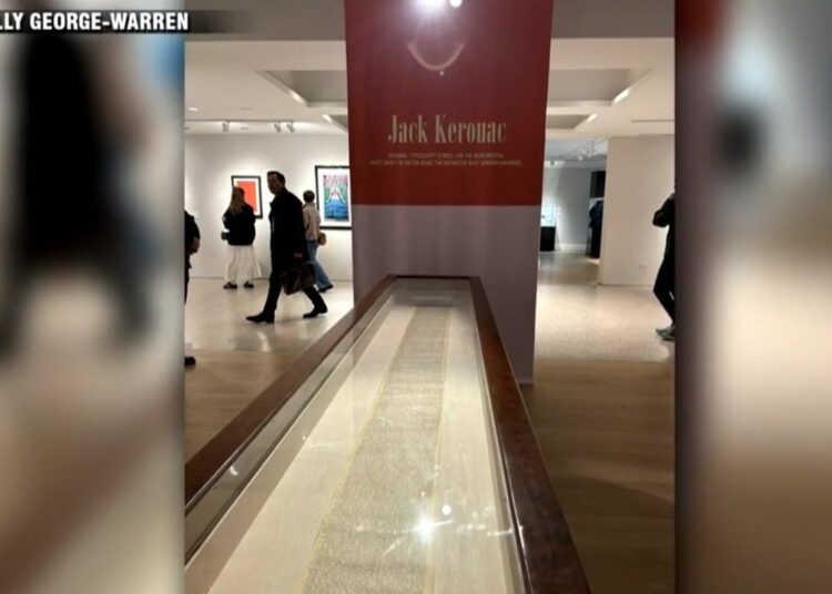 A estrela da música country Zach Bryan compra o pergaminho original de Jack Kerouac para exibir no novo centro dedicado ao autor de Lowell – Boston News, Weather, Sports