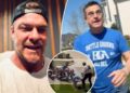 A estrela de 'Reacher', Alan Ritchson, aborda uma briga violenta com um vizinho pela primeira vez