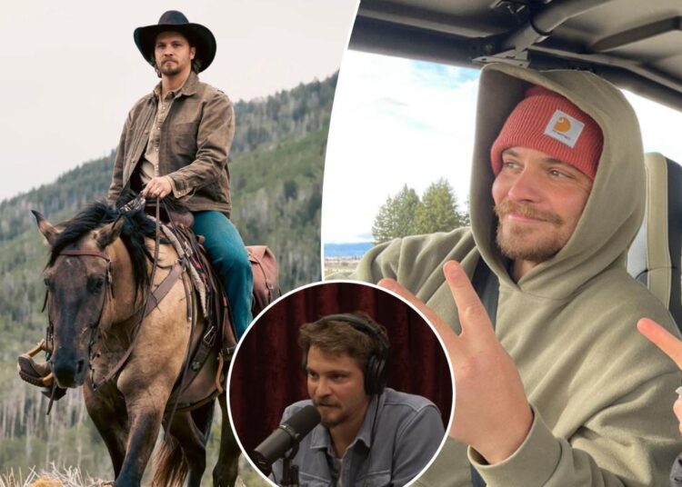 A estrela de 'Yellowstone' Luke Grimes é alvo de moradores de Montana após mudança para Hollywood