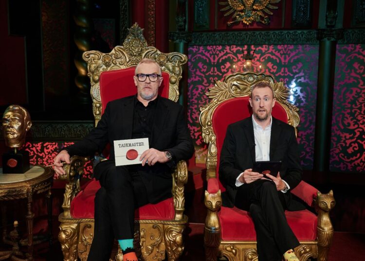 A estrela do Taskmaster, Alex Horne, brinca que o vencedor do Oscar está se juntando ao programa do Channel 4