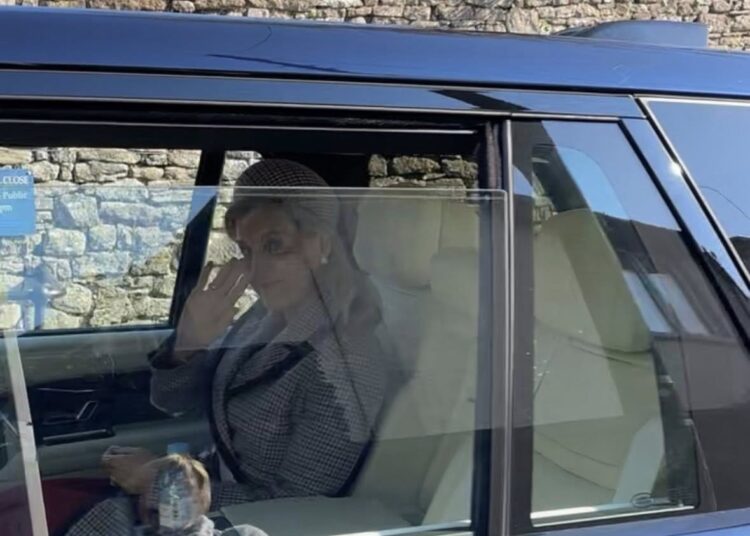 A família real acaba de aparecer sob o radar