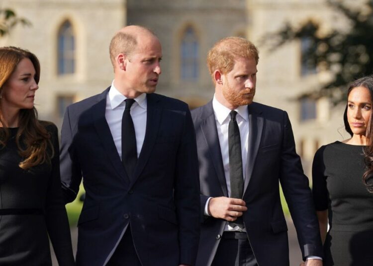 A 'trégua secreta' de Harry e Meghan com William e Kate