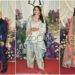 Aamir Khan, Rani Mukerji, Sonali Bendre e várias celebridades de Bollywood estiveram presentes na recepção da filha de Sooraj Barjatya.