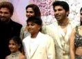 Allu Sirish, Nayanika Reddy Recepção pré-casamento: Allu Arjun, Ram Charan para Nagarjuna, celebridades enfeitam o evento
