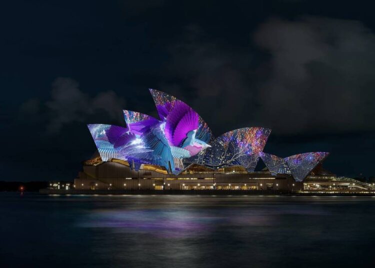 Análise inicial do Vivid Sydney 2026 – 43 instalações de luz, novo programa diurno e eventos musicais épicos