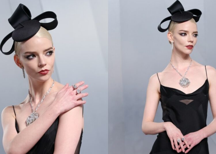 Anya Taylor-Joy Drips na Tiffany & Co. na festa do Oscar da Vanity Fair 2026