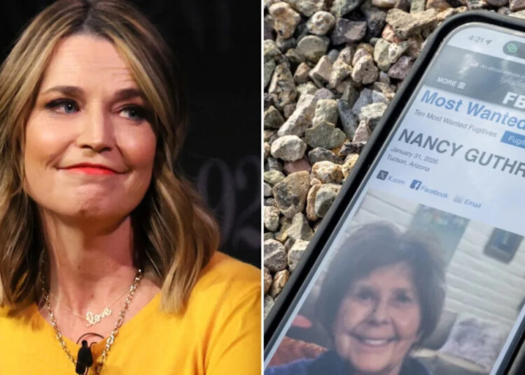 Atualização da mãe de Savannah Guthrie, Nancy: FBI investiga interrupção misteriosa