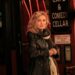 Cameron Diaz flagrou as filmagens enquanto continua seu retorno à atuação