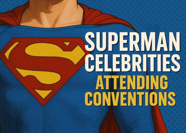 Celebridades do Superman participarão de convenções na próxima semana (19 a 28 de março de 2026)