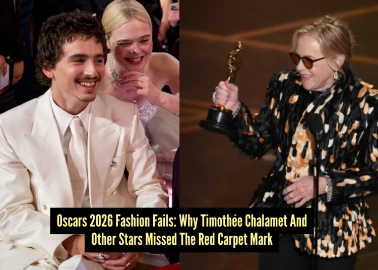 Celebridades mais mal vestidas do Oscar 2026