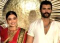 Celebridades na luxuosa recepção de Vijay e Rashmika