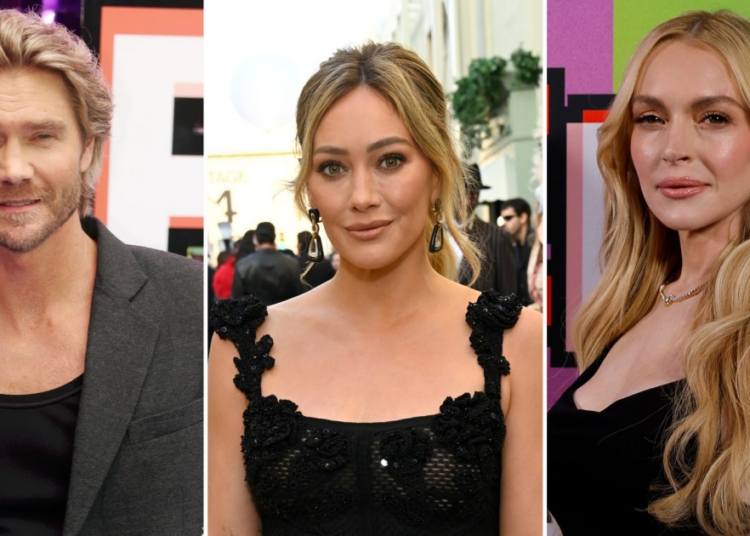 Chad Michael Murray reage à rivalidade entre Hilary Duff e Lindsay Lohan
