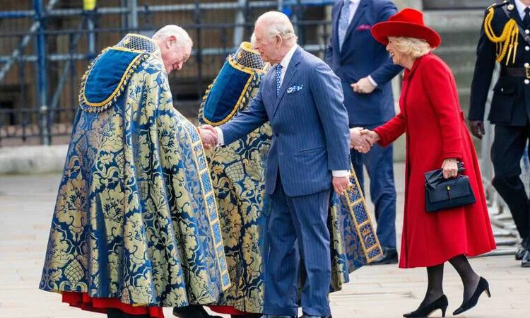 Charles foi pego lembrando Camilla do protocolo real