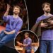 Daniel Radcliffe conversa com o público em um doce show solo