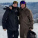 David Beckham come neve durante intensa excursão de snowboard nas férias