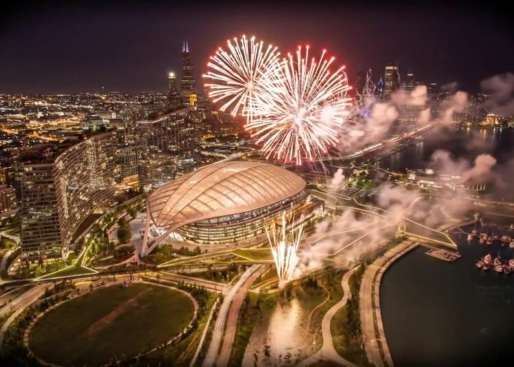 Debate no estádio Bears: a nova proposta do Soldier Field inclui cúpula e distrito de entretenimento