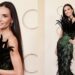 Demi Moore usa Gucci no tapete vermelho do Oscar de 2026