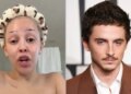 Doja Cat critica Timothée Chalamet por causa de comentários sobre ópera e balé