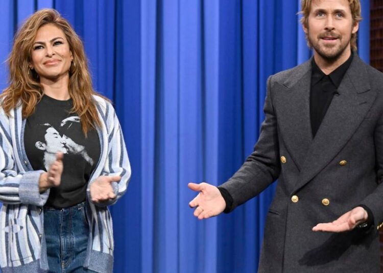 Eva Mendes ganha surpresa de aniversário de Ryan Gosling — em rede nacional | Entretenimento