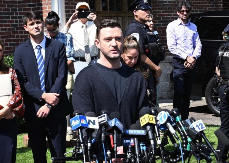 Existem algumas conclusões valiosas de celebridades no vídeo de prisão DWI de Justin Timberlake em 2024