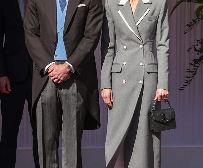 Fãs reais reagem à ‘roupa de comissária de bordo’ e ao chapéu ‘ridículo’ de Kate Middleton que ela usou em uma visita de Estado