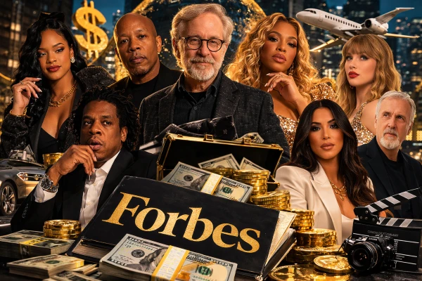 Forbes eleita as celebridades mais ricas de 2026