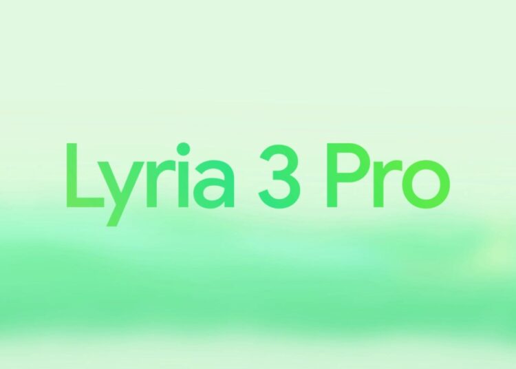 Google lança modelo de geração musical Lyria 3 Pro