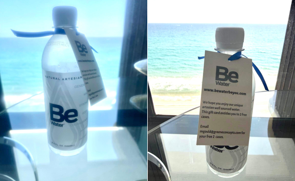 Greene Concepts Be Water(TM) selecionada para inclusão em sacolas de presentes indicadas para celebridades “Everyone Wins”