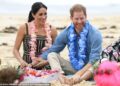 Harry e Meghan condenam a petição de 35.000 pessoas exigindo que o dinheiro dos contribuintes não seja gasto na viagem à Austrália, pois insistem que a visita pseudo-real é 'financiada privadamente'