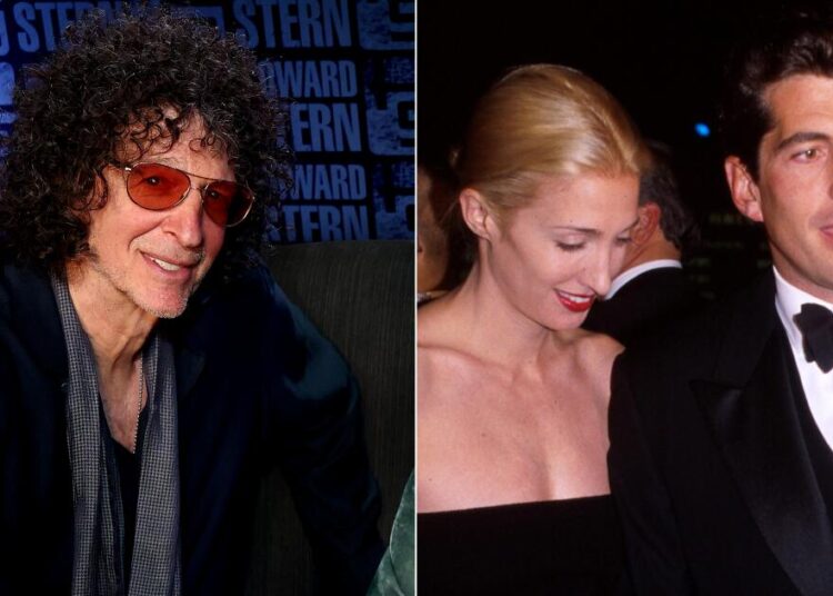 Howard Stern diz que a capa da revista George com JFK Jr.