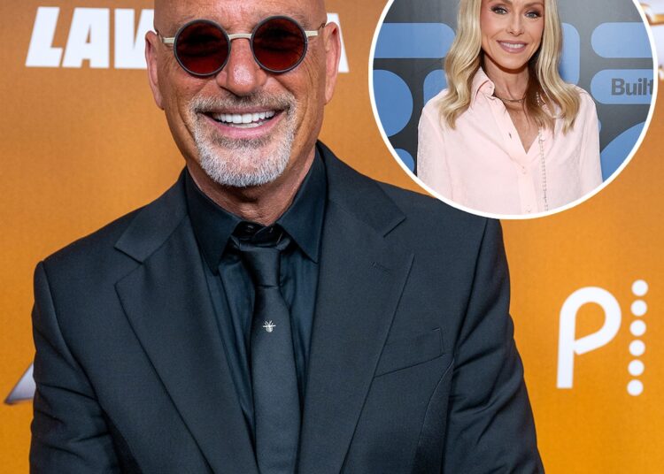 Howie Mandel pede desculpas após comentário sobre idade de Kelly Ripa e Mark Consuelos