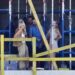 Jackie O Henderson é vista no canteiro de obras da mansão Clovelly depois que Kyle Sandilands planeja retorno de rádio