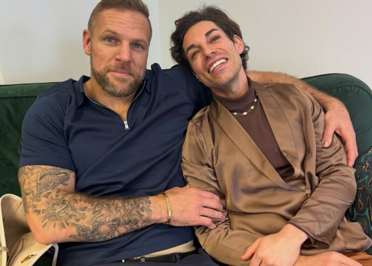 James Haskell e Tom lêem Wilson Spark namoro buzz