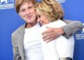 Jane Fonda no tributo a Robert Redford de Barbra Streisand