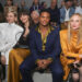 Jeremy Pope, Noomi Rapace em Red Carpet Regrets e Film Noir Flair de Antonin Tron em Balmain