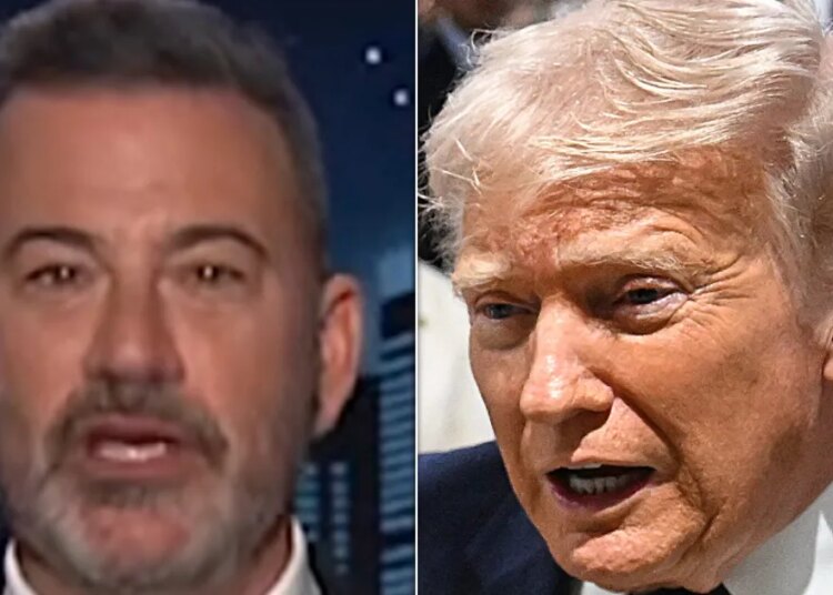 Jimmy Kimmel acerta a Fox News sobre o momento 'vergonhoso' de Trump