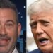 Jimmy Kimmel tem uma teoria sobre ‘Big Red Yuck’ no pescoço de Trump