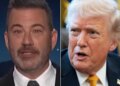 Jimmy Kimmel usa as próprias palavras de Trump para provar que ele é um 'cabeça-dura'