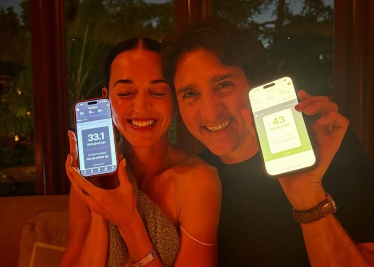 Katy Perry posta novas fotos com Justin Trudeau e brinca sobre a diferença de idade
