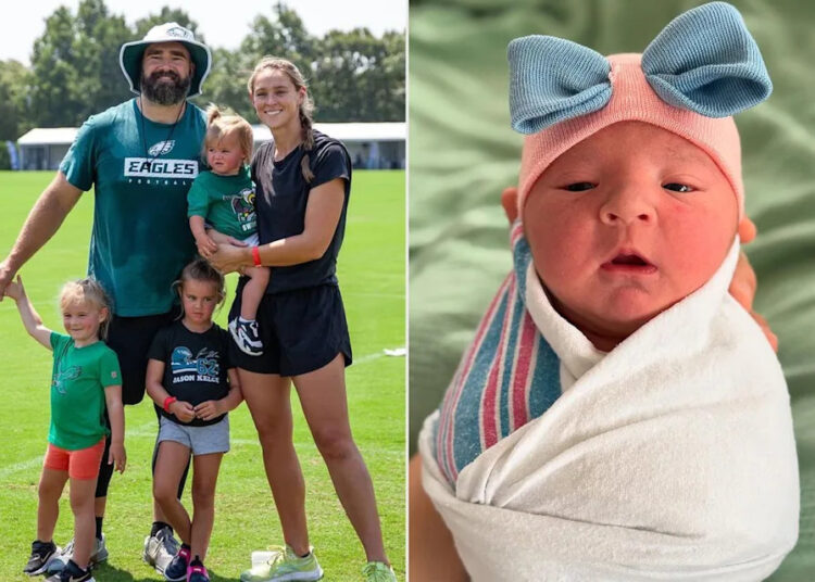 Kylie Kelce chora ao relembrar como seu médico a apoiou durante o aborto