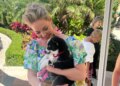 Lara Trump, Katherine Heigl e Jeanine Pirro no Big Dog Ranch Mar-a-Lago