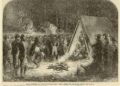 “Loyal Slaves” e Campfire Entertainment no acampamento confederado de Frank Vizetelly