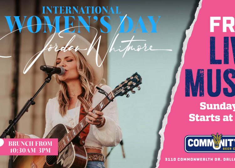 Música ao vivo: Jordan Whitmore | Empresa de Cerveja Comunitária | Eventos Promocionais | Observador de Dallas