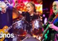 O primeiro show de Alex Lifeson e Geddy Lee com Anika Nilles