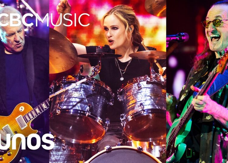 O primeiro show de Alex Lifeson e Geddy Lee com Anika Nilles
